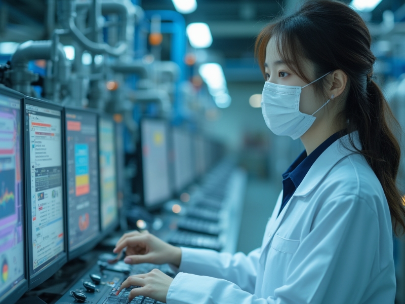 复杂气体环境化工生产车间