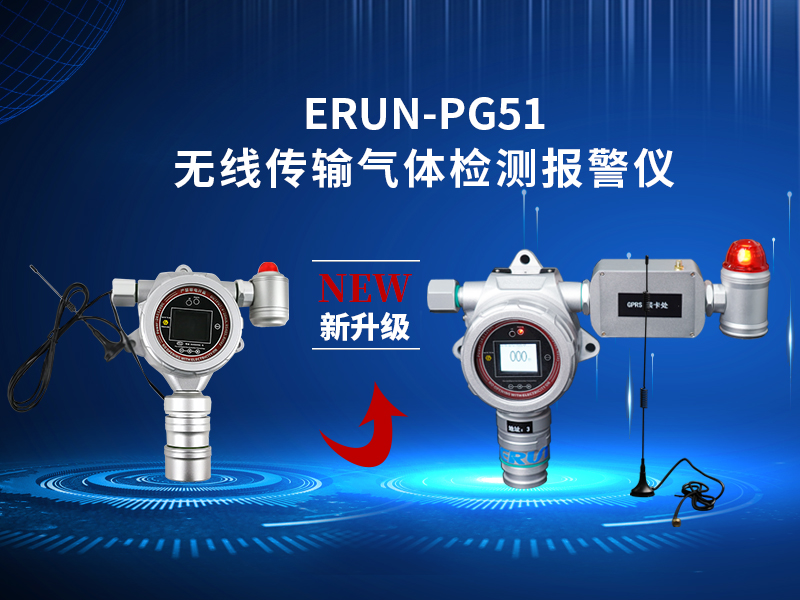 产品新升级！赢润集团GPRS无线传输气体报警探测器！
